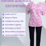 Uniforme Quirúrgico Estampado