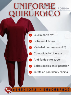 Uniforme Quirúrgico Dama Piel de Durazno