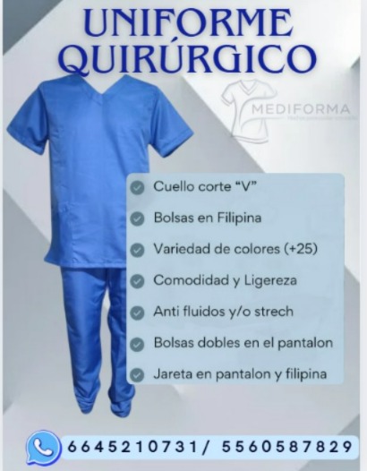 Uniforme Quirúrgico Caballero Piel de Durazno